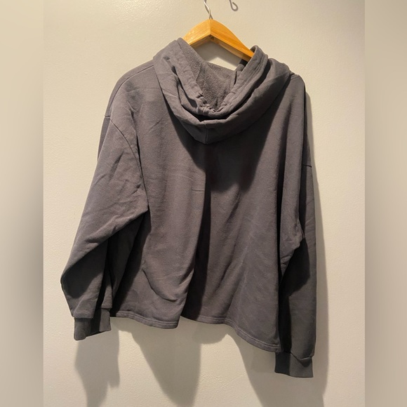 Vintage Concert Tees The Beatles Hoodie Sz XL Gray Hood Come Together Right Now - Picture 4 of 5